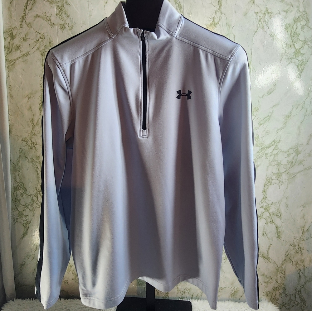 Under Armour Golf Loose Fit 1/4 Zip Polyester Pullover